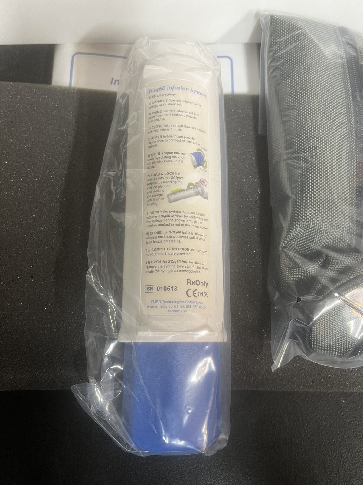 EMED Technologies SCIg60 Infuser FP-0010002, Medical Products – NEW