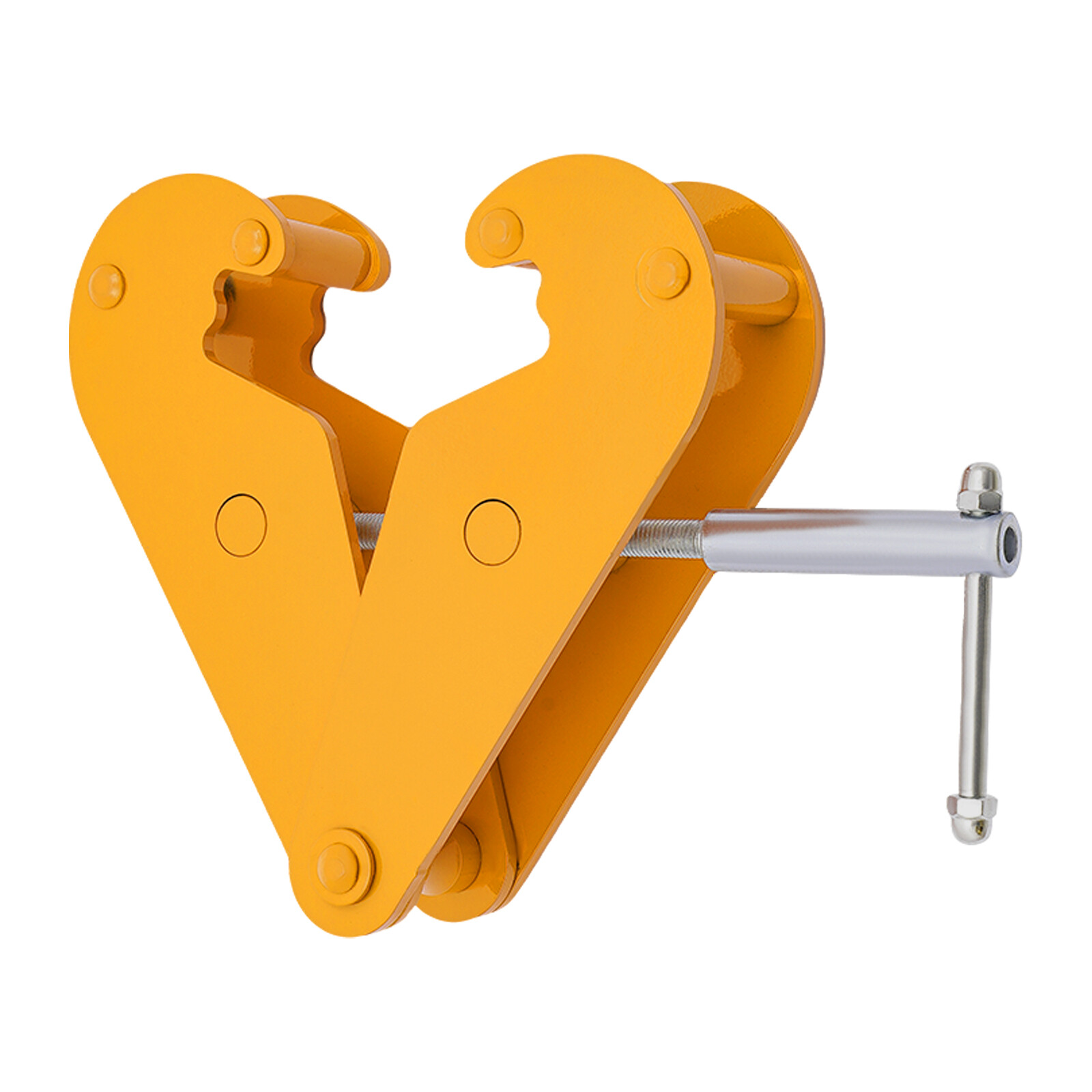 Beam Clamp 3 Ton Load Capacity Lifting Clamp Adjustable Opening Flange 80-320mm