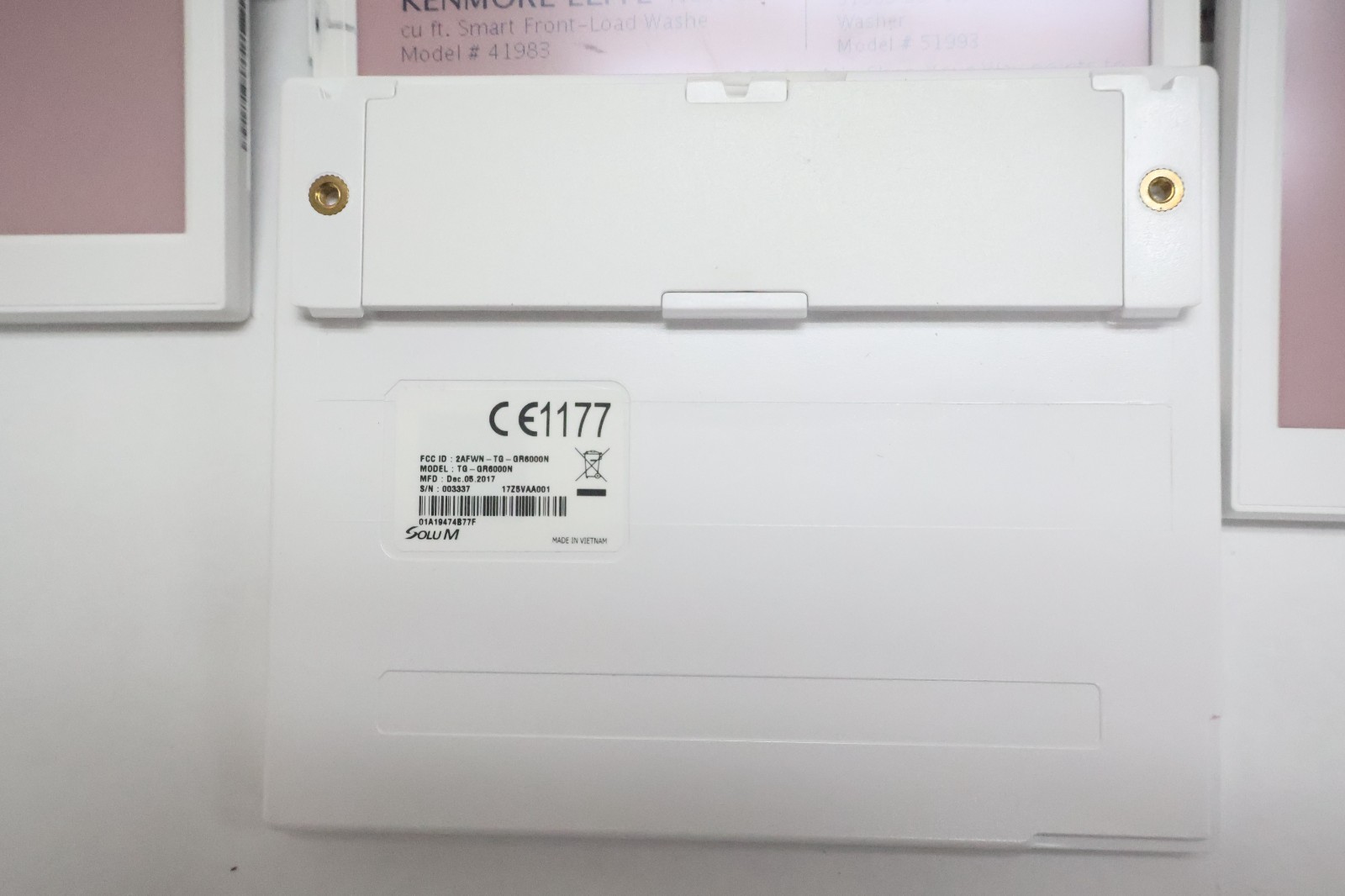 Lot of 13 SoluM TG-QR6000N Electronic Shelf Label Digital Price Tag – Untested
