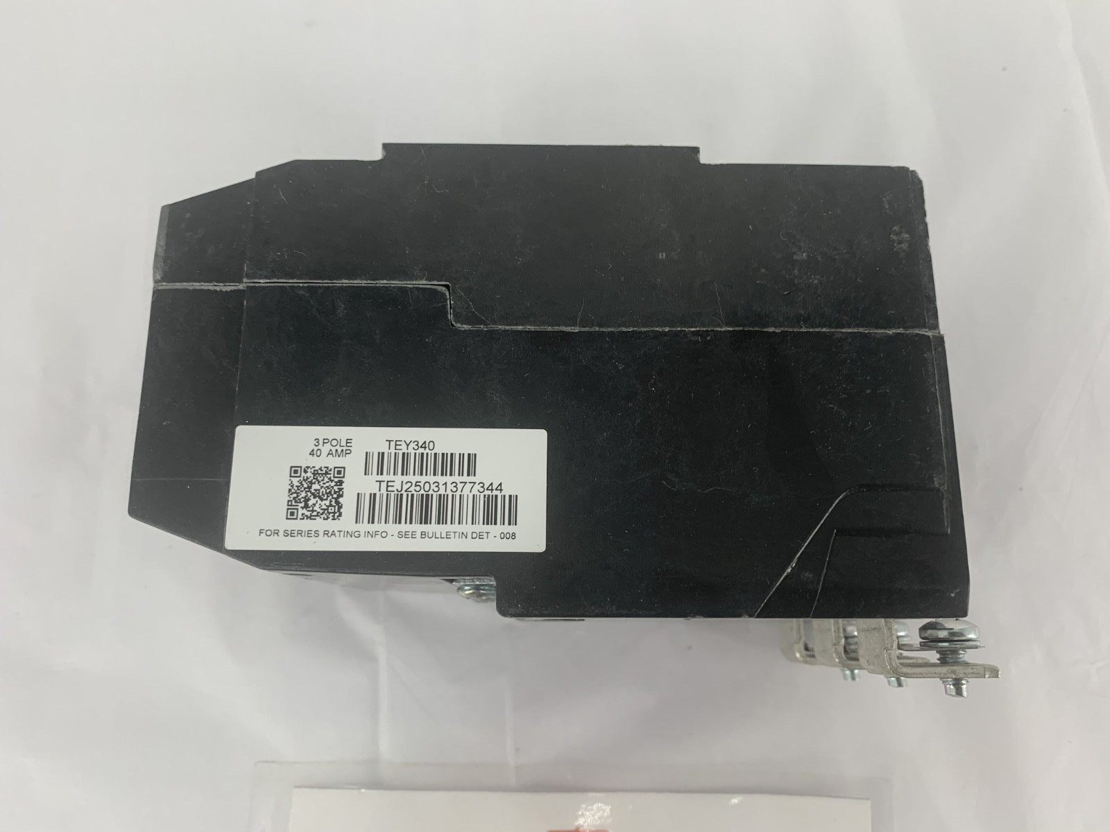 General Electric TEY340 40A 3P 480Y/277VAC Bolt-On Molded Case Circuit Breaker