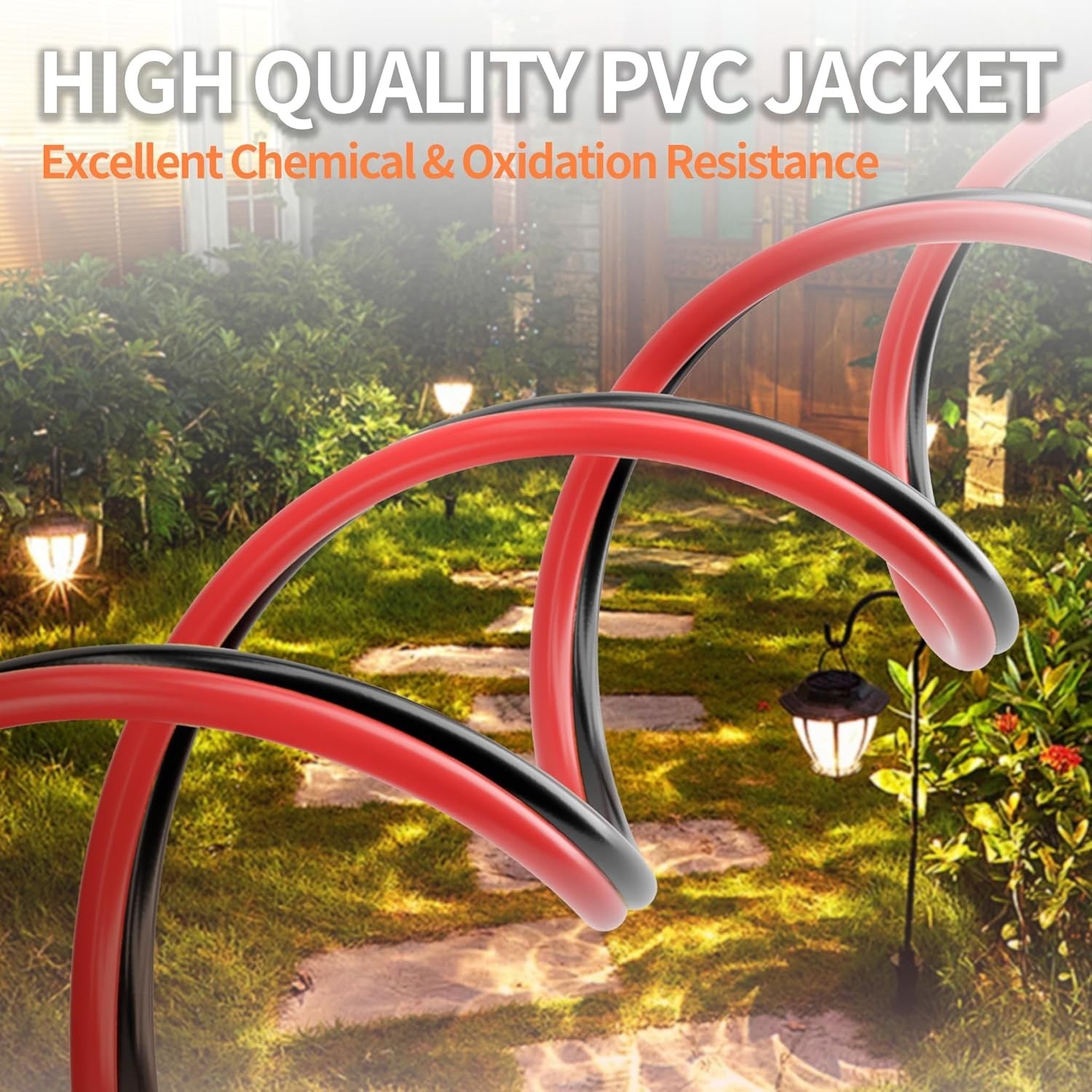 Cable 16AWG 100FT 2 Conductores para Luces LED Auto Bocinas Remolque