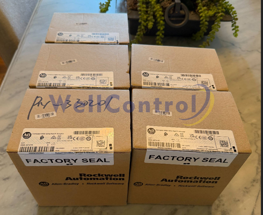 New-Opened box Allen Bradley 5069-AENTR Compact 5000 EtherNet/IP Adapter