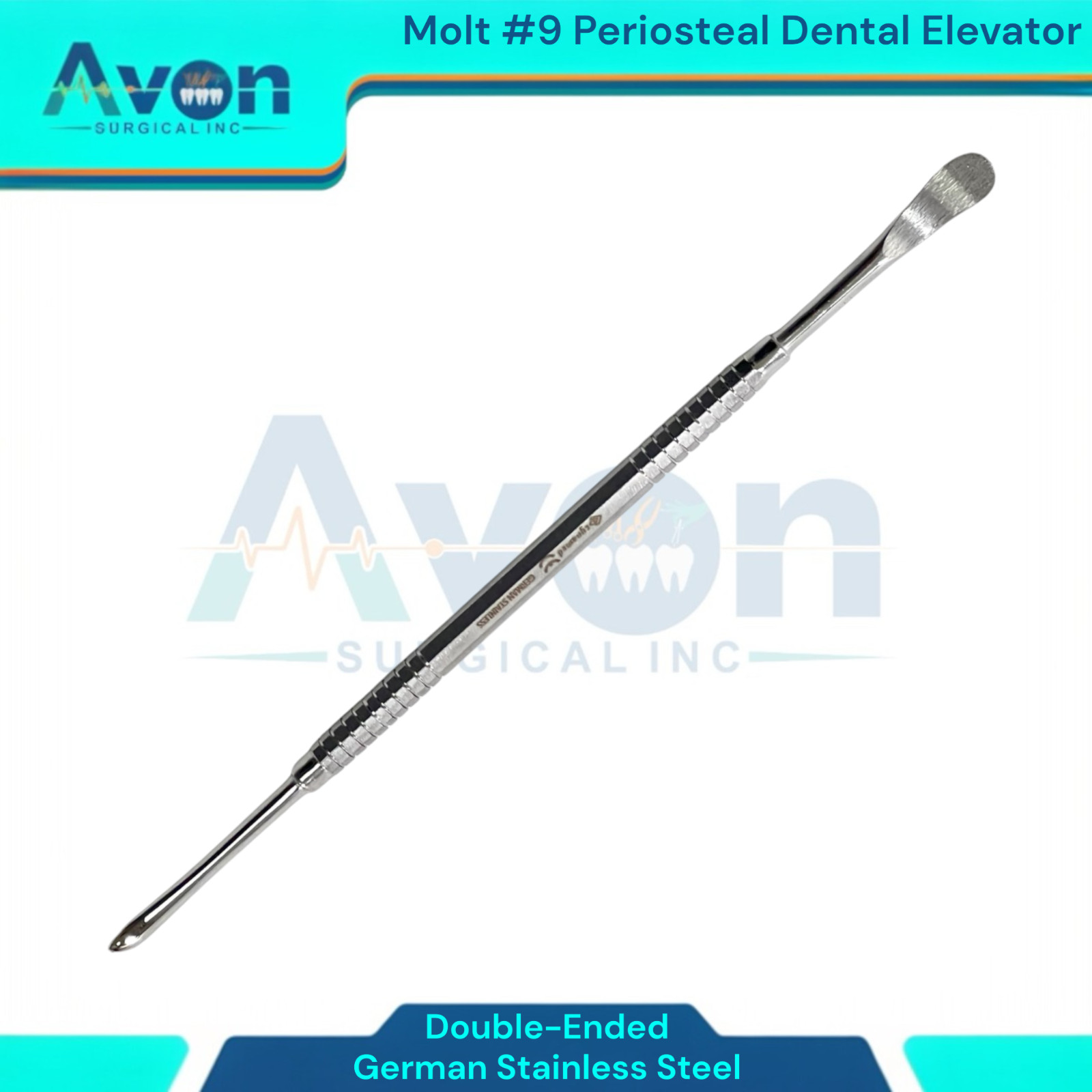 German GRADE MOLT PERIOSTEAL M9 DENTAL SURGERY EXTRACTING EXTRACTION ELEVATOR