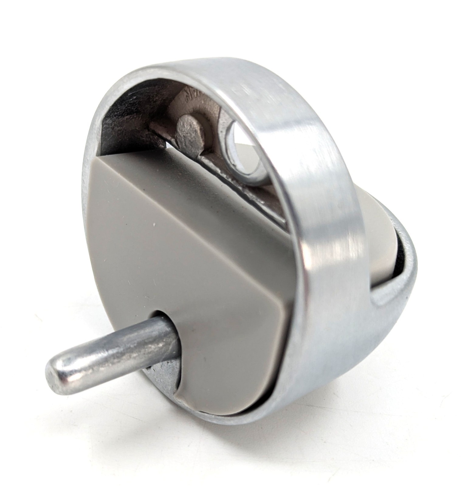 Rockwood 442 High Dome Floor Mount Door Stop for Commercial Doors, Satin Chrome
