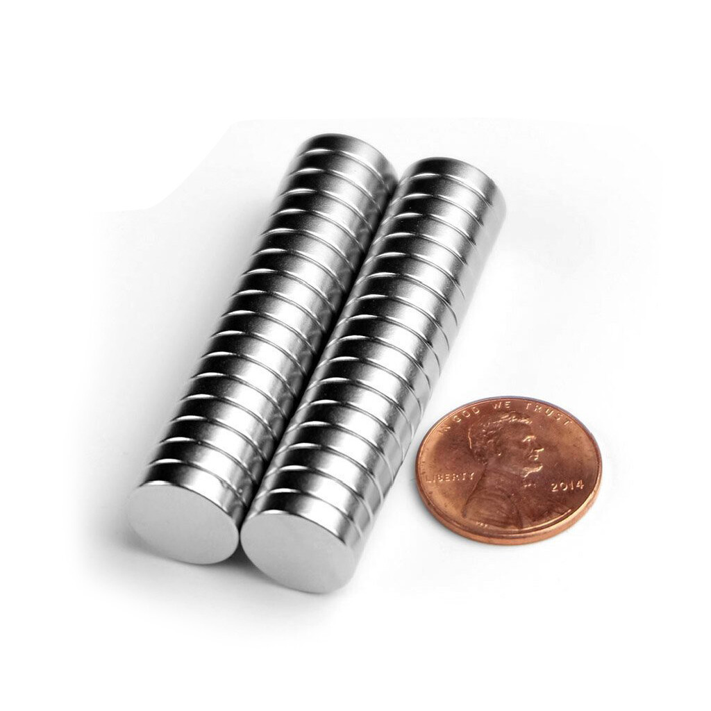 100X 6x3mm Magnet Super Strong Round Rare Earth Neodymium N52 Magnets 1/4″x1/8″