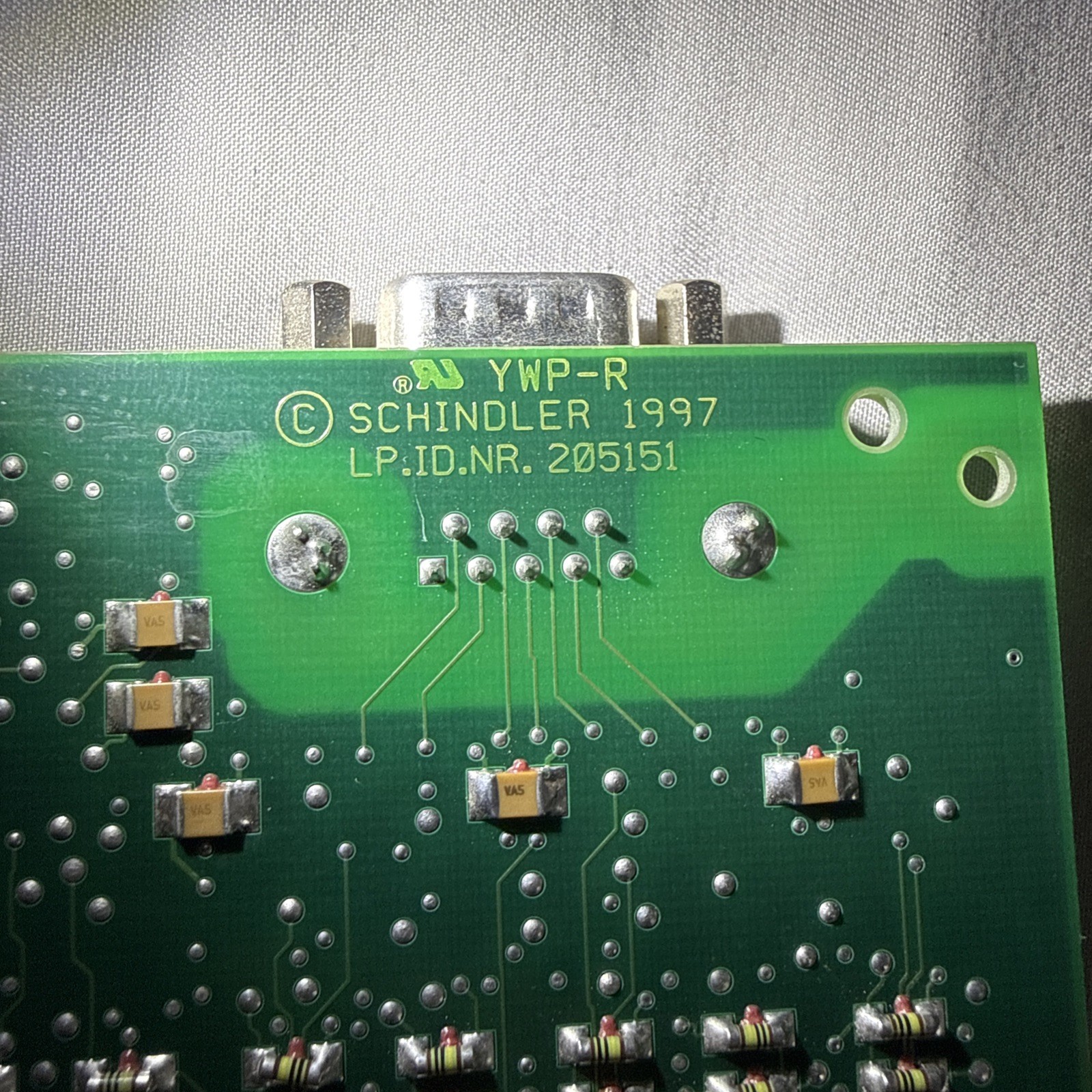 SCHINDLER CPU GCIO 360.Q LP.ID.NR. 205151