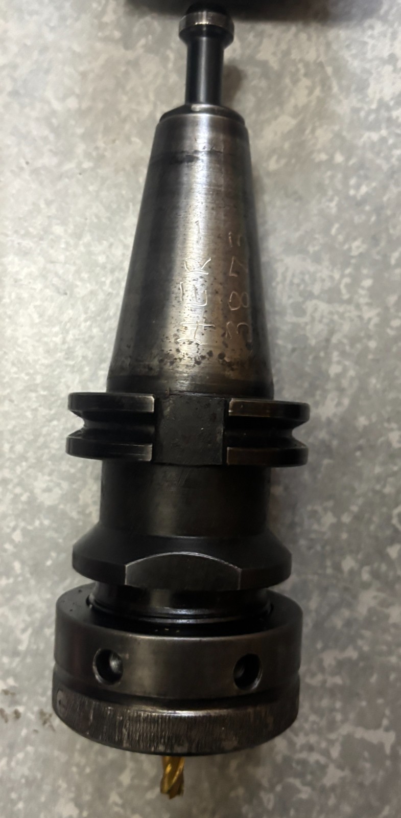 Lot of 9 CAT40 CAT 40 Tool Holders Lyndex IDG Poland