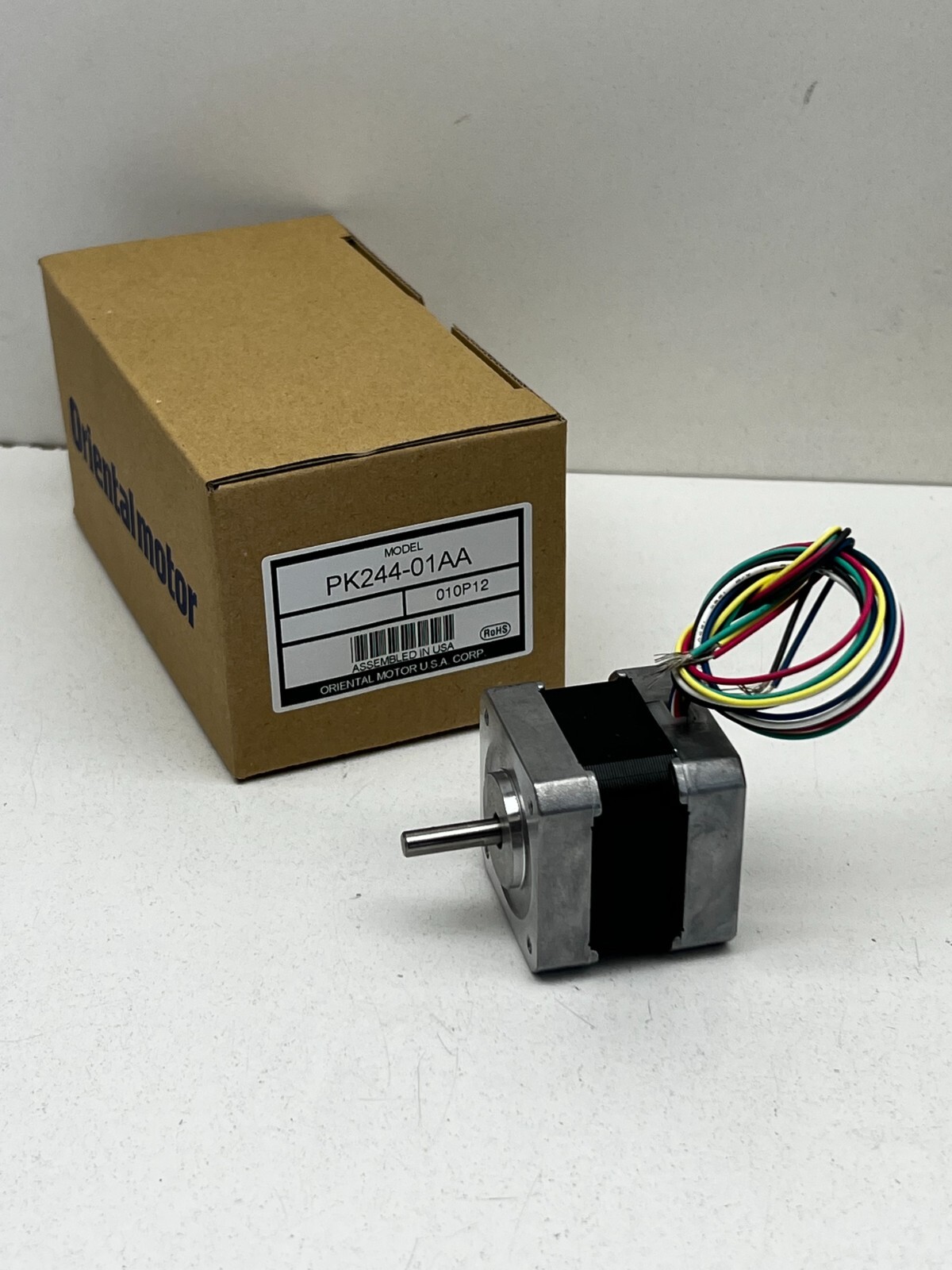 Oriental Motor PK244-01AA Vexta Stepper Motor, 2-Phase, 1.8° Step Angle