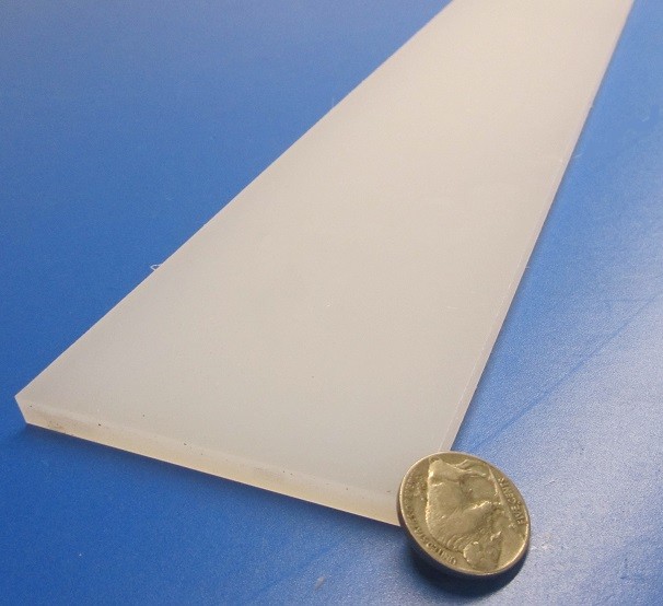 Polypropylene Bar 1/4″ (.250″) Thick x 3.00″ Wide x 48″ Long, 4 pcs, 16 feet