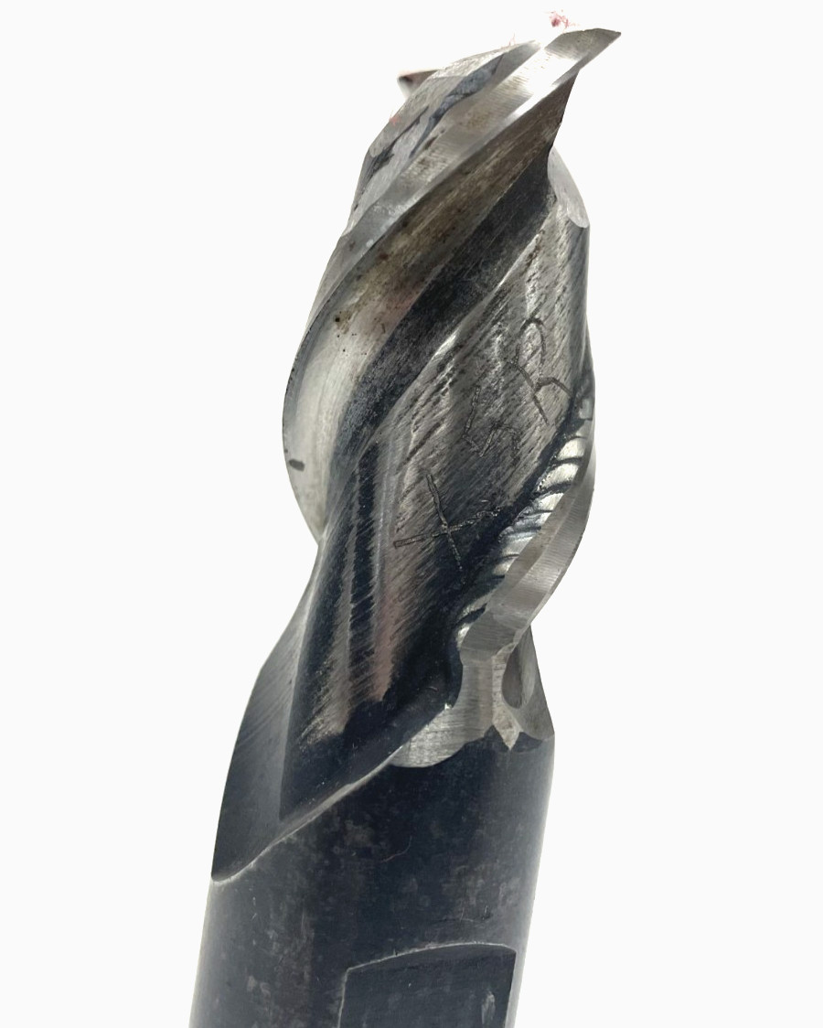 0.979″ CORNER RADIUS END MILL, 1-5/8″ LOC, 2-FLUTE, 4″ OAL