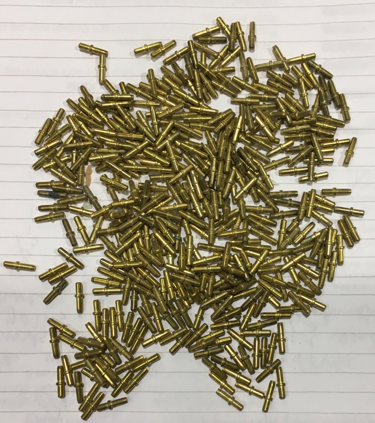 Whaledent Pindex Short Index Pins, Appx. 250 count, 1 cm length