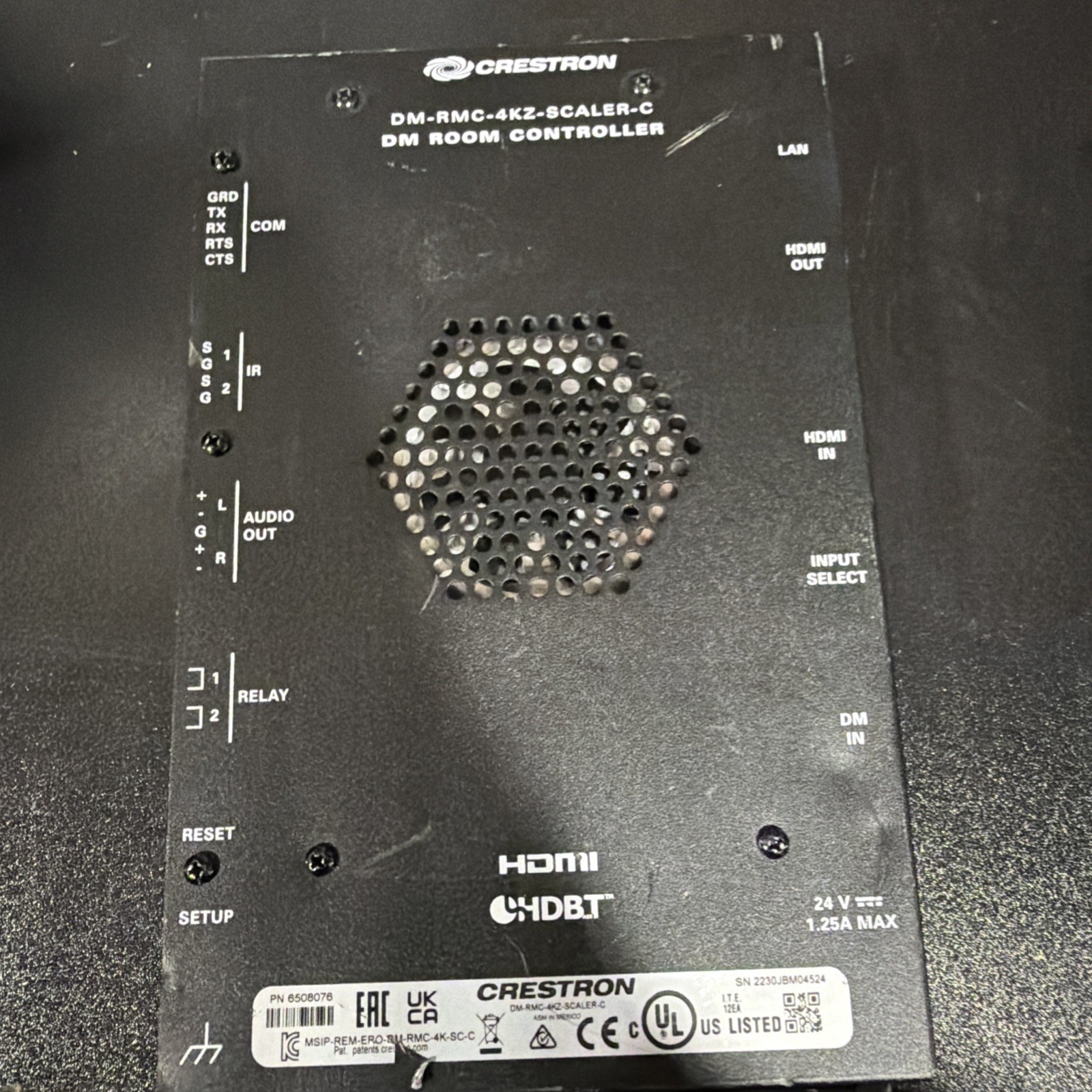 Creston DM Room Controller DM-RMC-4KZ-Scaler-C