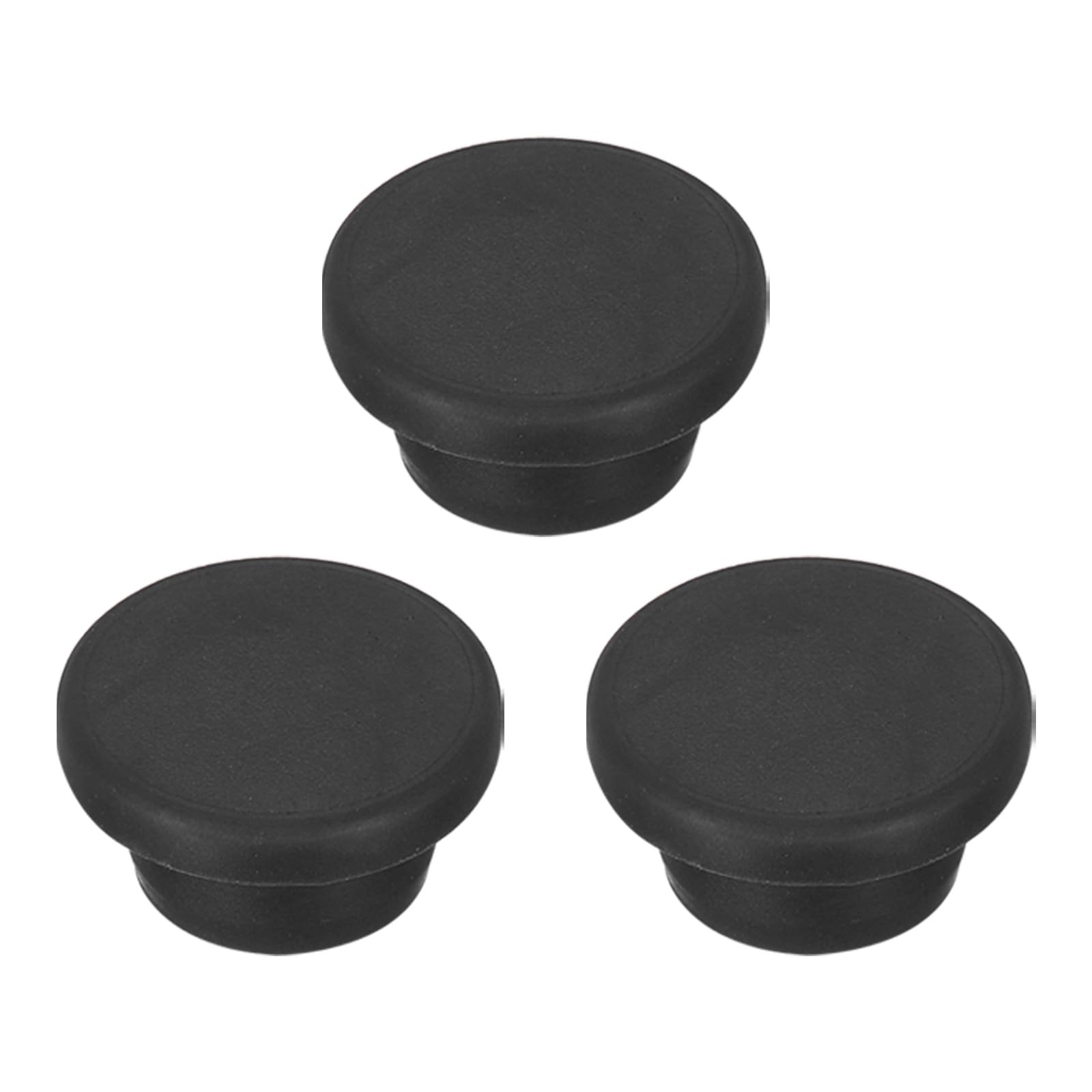 3pcs T-Shaped Silicone Plugs 20mm 3/4 Inch Dia Snap in Plug Hole Seal Cover R…
