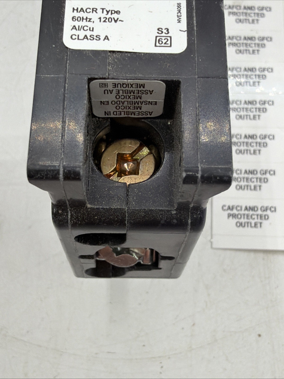 10 PCS Square D HOM120PDF HOM120PDFC 20A GFCI/AFCI Combo Plug On Neutral Surplus