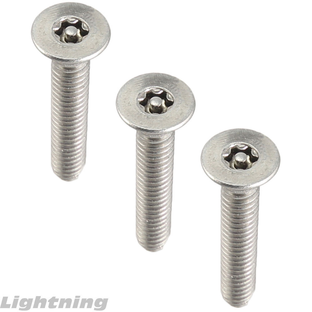 Stainless Steel Torx Security Flat Head Machine Screw 6-32 X 1/2″ Qty 50