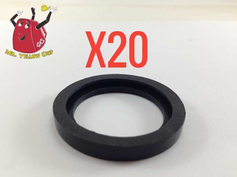 20 New Rubber Gaskets Gas Can Spout Gott Rubbermaid Blitz Wedco Scepter Eagle