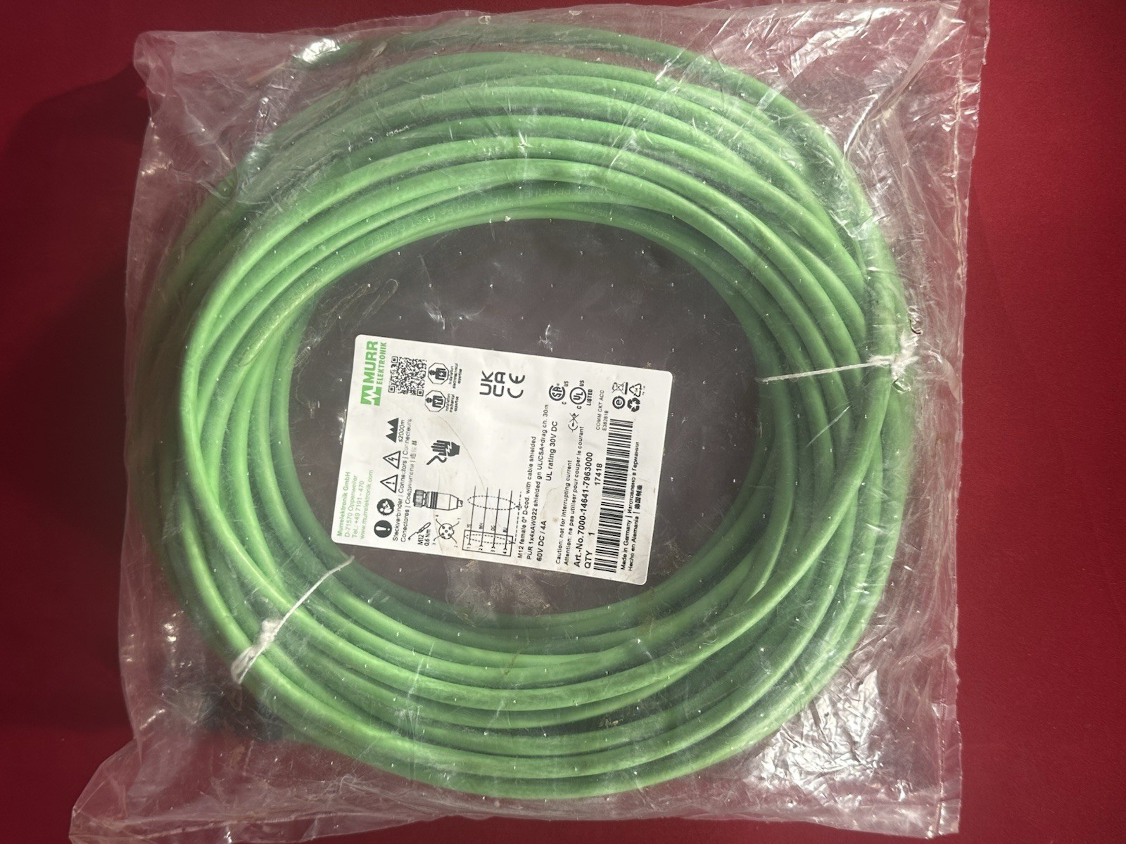 MURR ELEKTRONIK D-71570 Cable Robotic