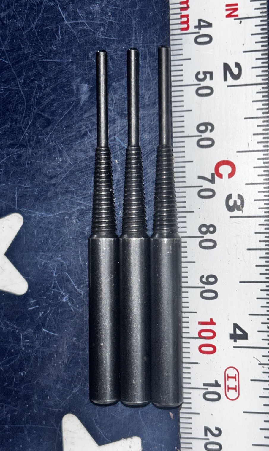 3X R&N #6-48 NS 2FL HS HSS TAP (S) TAPER 1253-1258 111155 3 Taps