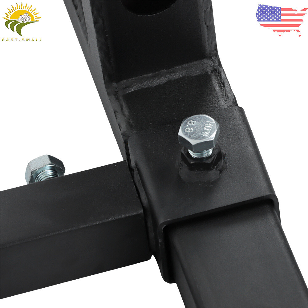 2000lbs Pallet Forks Clamp On Tractor Forks 43″ w/Adjustable Bucket Forks