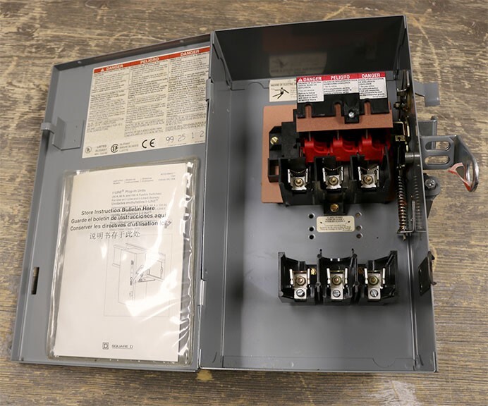 Square D PQ3603G I-Line 30A 600 VAC Busway Plug Unit New
