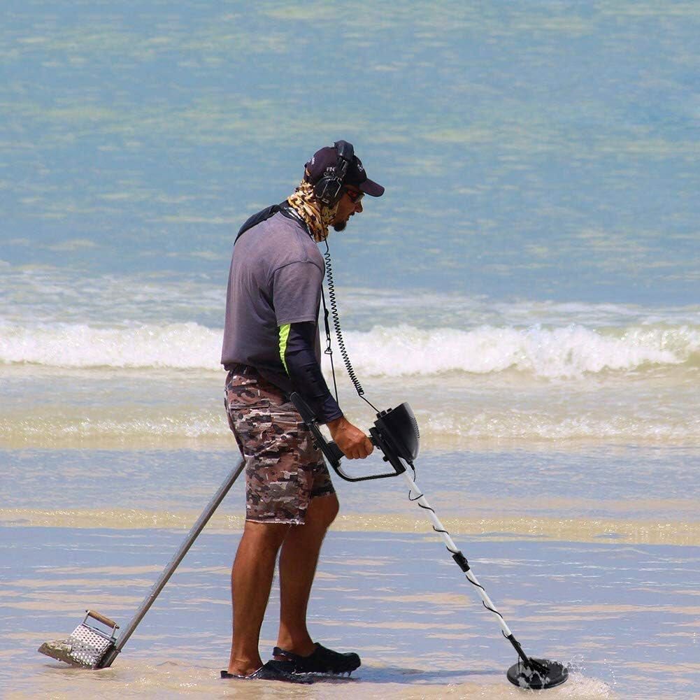Waterproof LCD Metal Detector, Deep-Sensitive Search for Coins, Jewelry & Relics
