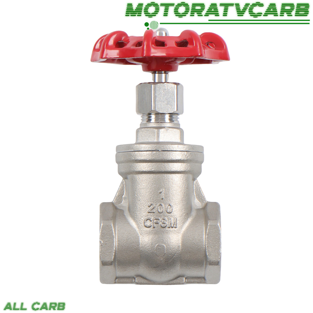 ALL-CARB 1″ NPT 304 Stainless Steel DN25 Female Threaded Rotary Globe Valve