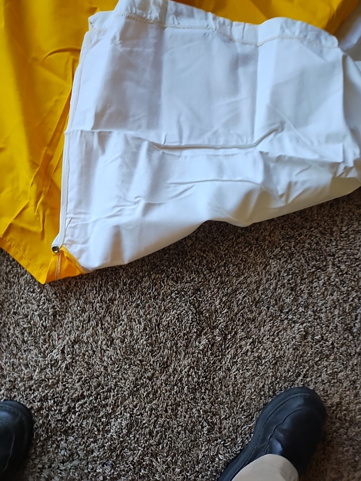3-Bow Tractor Canopy Replacement Cover 40″ Canvas Yellow White Buggy Top Snowco