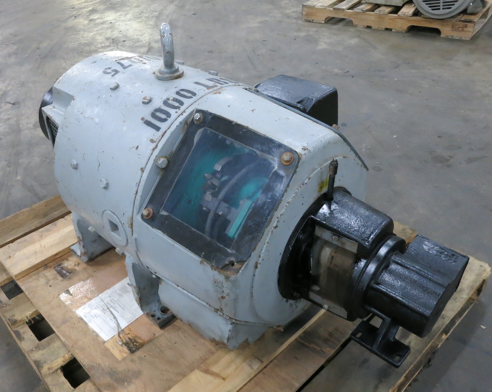GE 50 HP DC Motor 5CD405E527 500V 1750/2250 RPM SVSP 500 VDC Kinamatic 83A