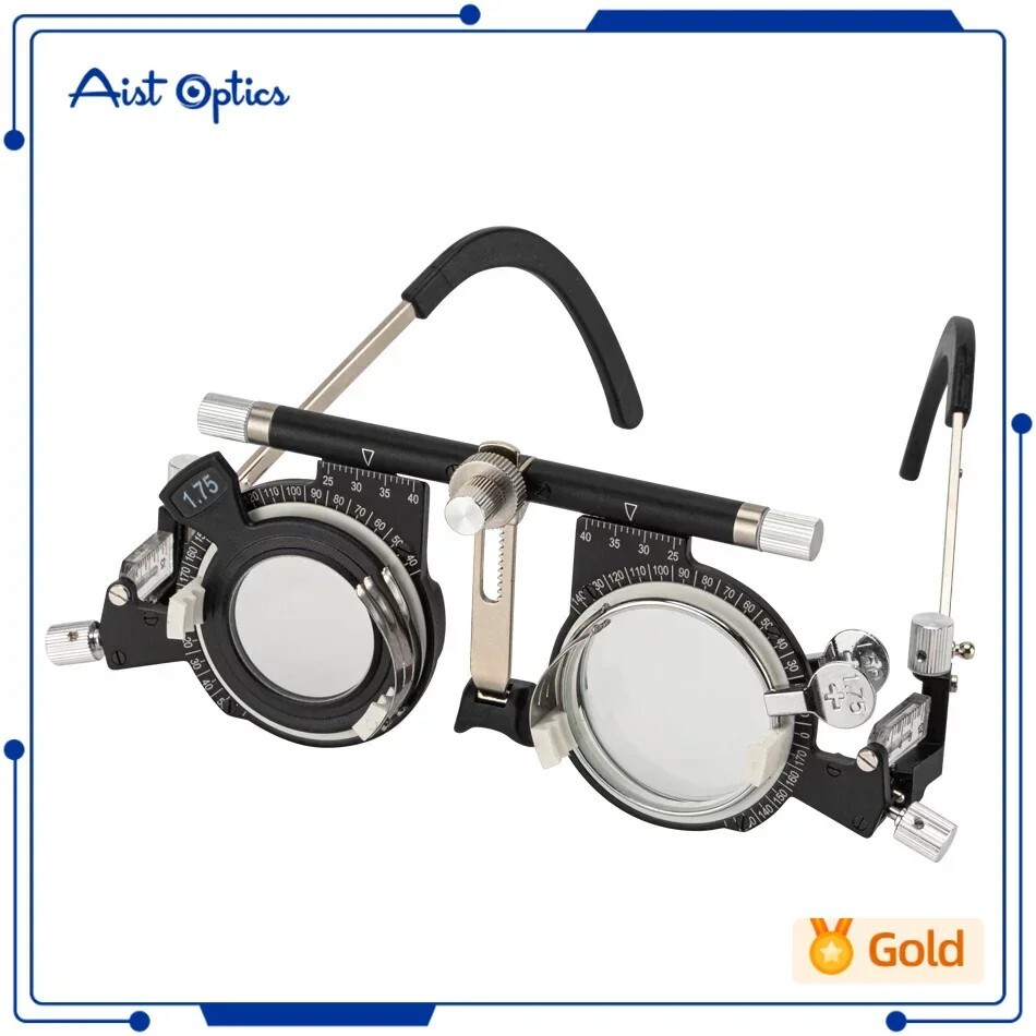 Ophthalmology high quality universal optical trial frame material titanium