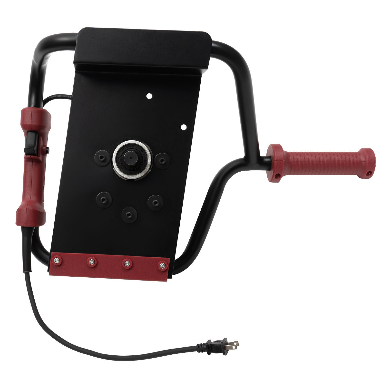 200rpm Powerful Electric Corded Digger Post Hole Auger 2 Drill Bit 1500W 1.6HP