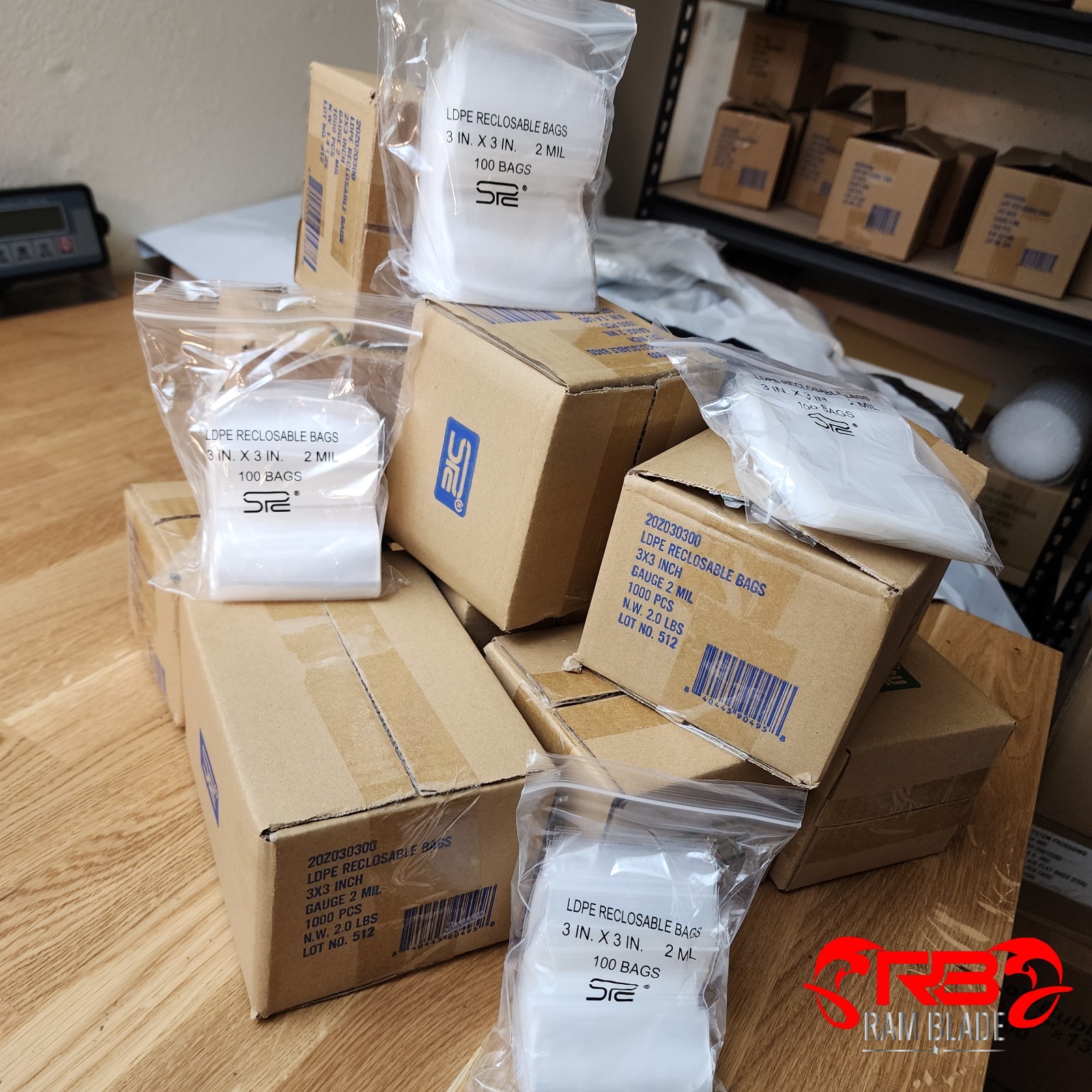 10,000 PCS 3″ x 3″ Reclosable Resealable Clear Zipper Plastic Bags 2Mil 3×3 Inch