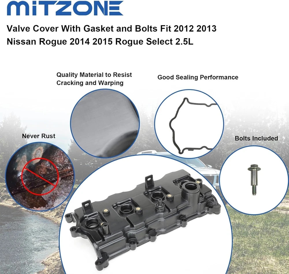 13264-JG30C Valve Cover for Nissan Rogue 2012-2013 Rogue Select 2.5L 2014-2015