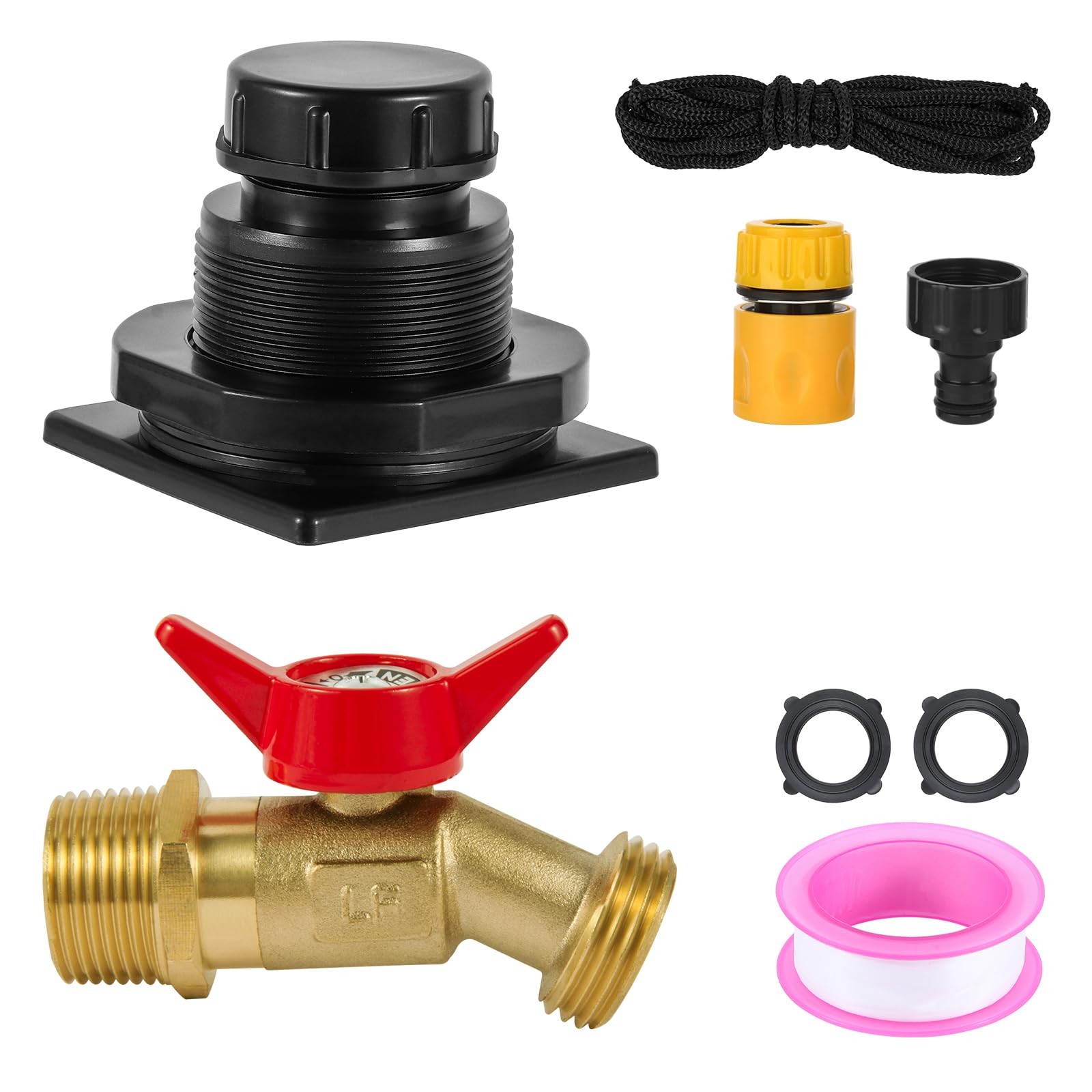 stock tank drain plug kit for rubbermaid（for rubbermaid Commercial50 70 100 1…