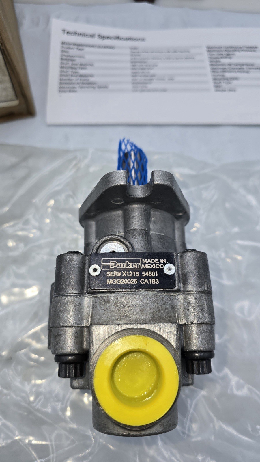 0900406 Parker-Commercial InterTech Gerotor Hydraulic Motor MGG20025-CA1B3 NEW