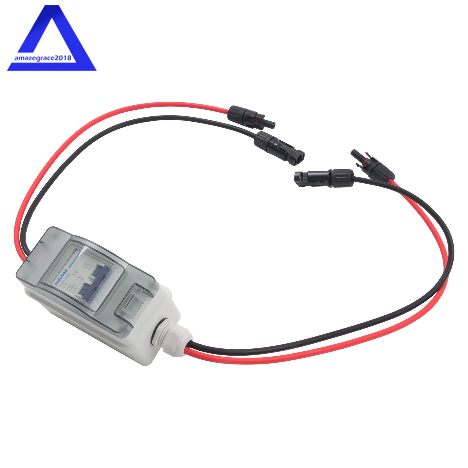 Solar Panel Disconnect Switch 400V 30Amp with 2P DC Miniature Circuit Breaker