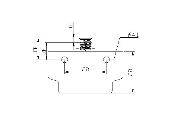 FOR S800b Snap Action Limit Switch NO+NC Contacts IP40 Contact System IP00 Termi