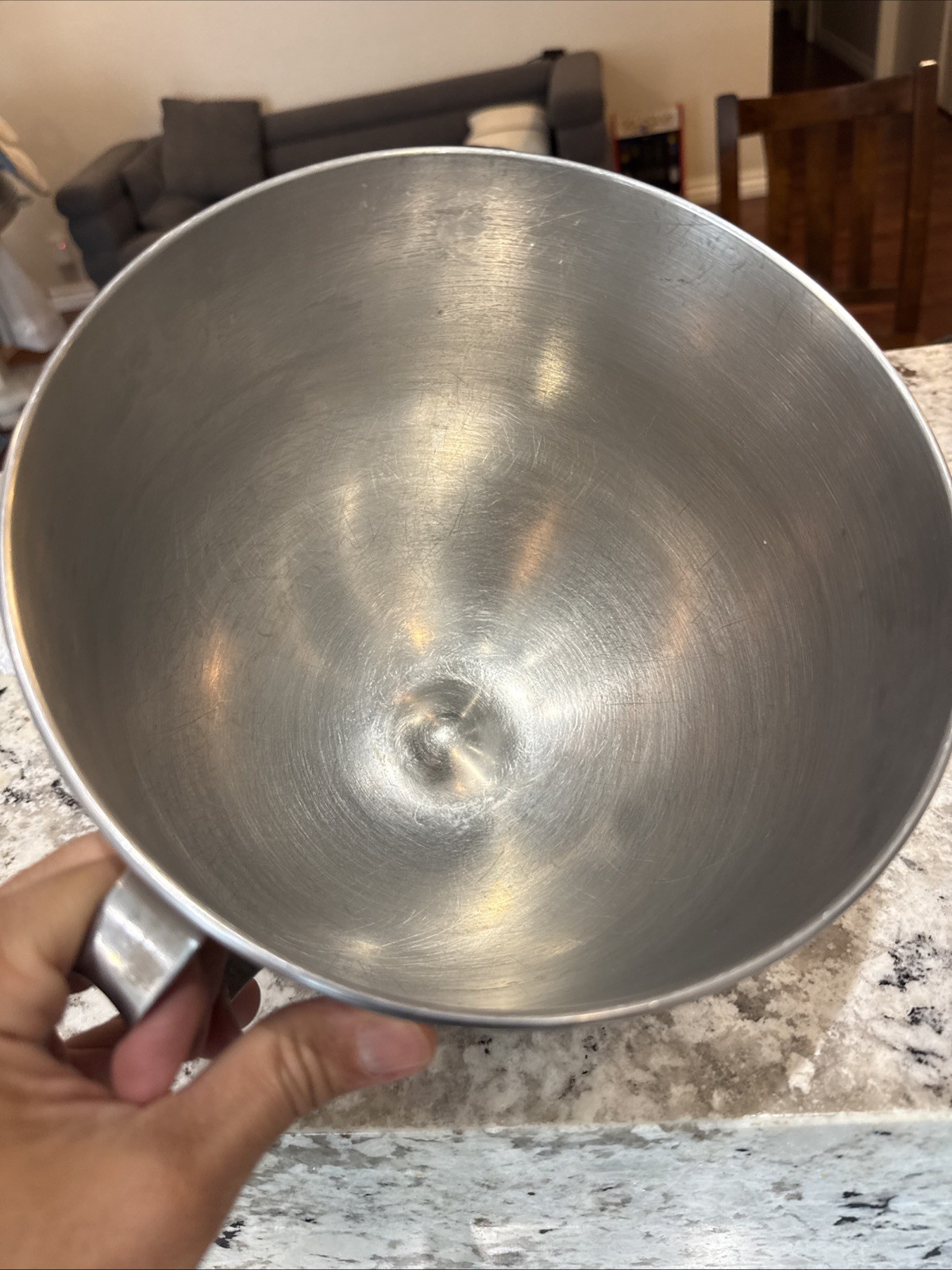 Hobart N50 5 Qt Mixer Bowl BOWL-Stainless Steel Commercial OEM Style CLEAN. Z7