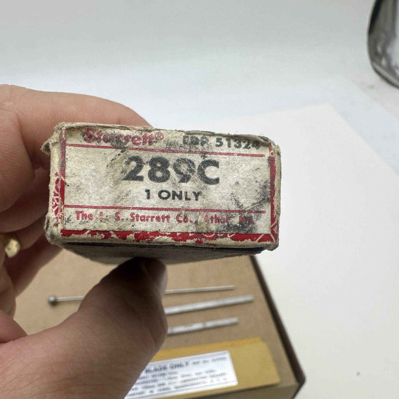 Starrett No. 289C – Height and Depth gage Attachments – Complete Set – Very good
