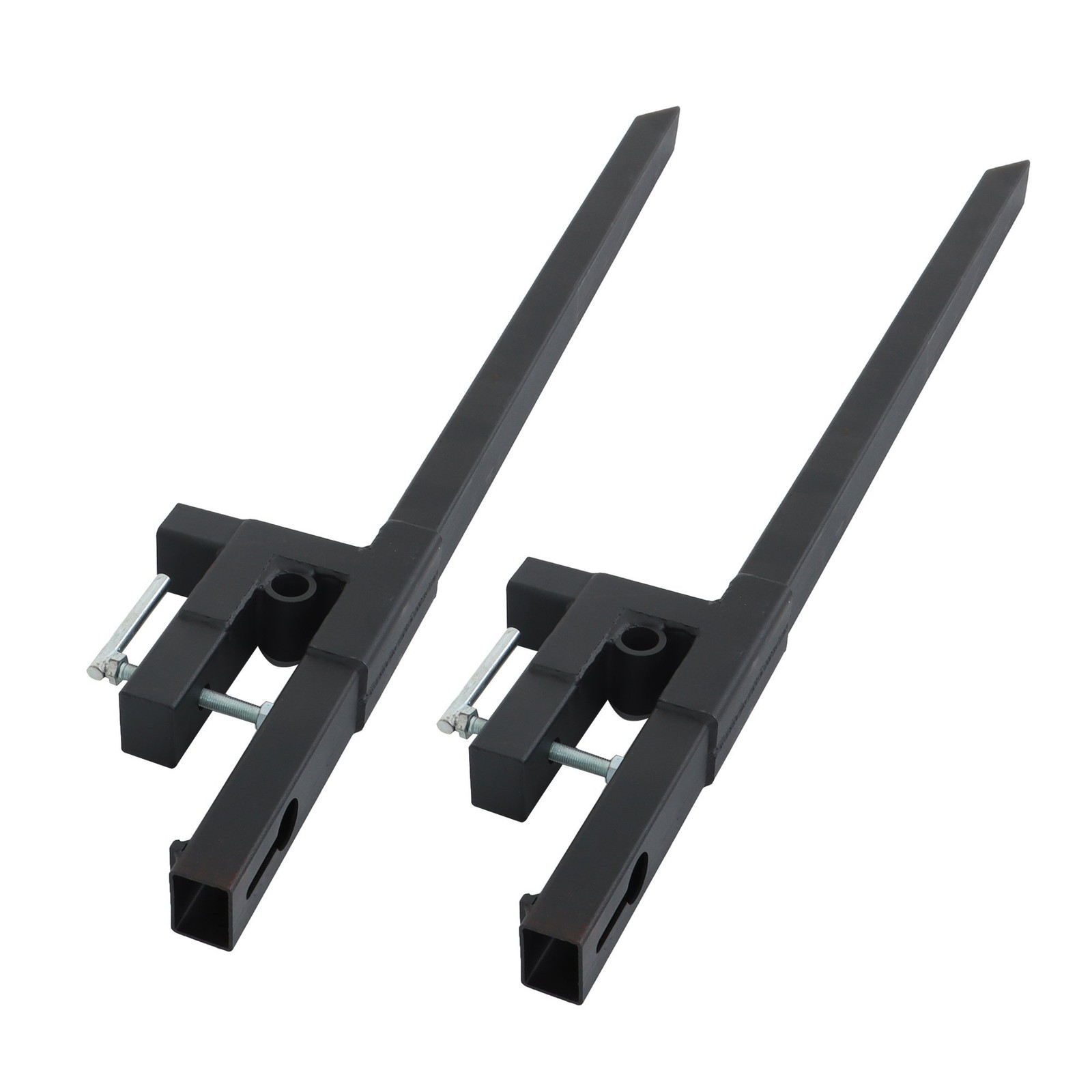60″ Heavy Duty Quick Attach Bucket Fork Clamp on Pallet Forks 2000 lbs