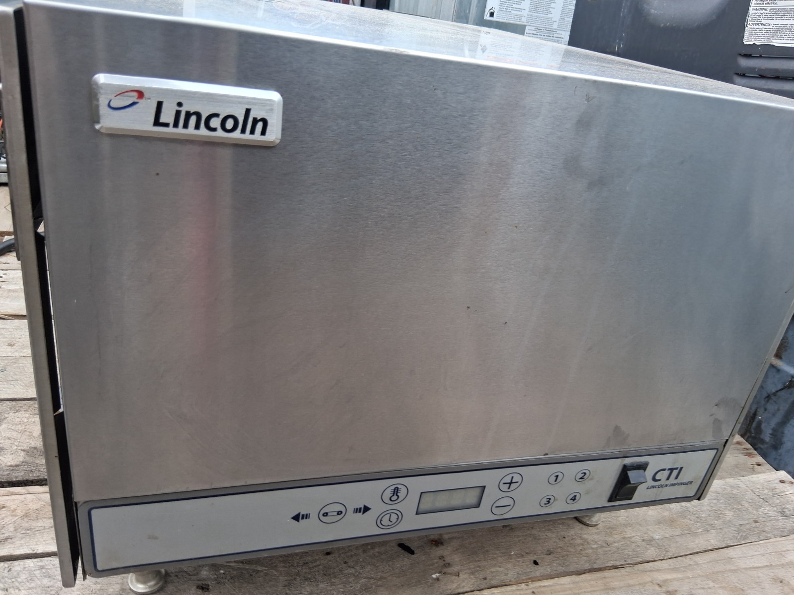 Cti Lincoln Impinger 2501 Countertop Electric Conveyor Oven Ventless Commercial