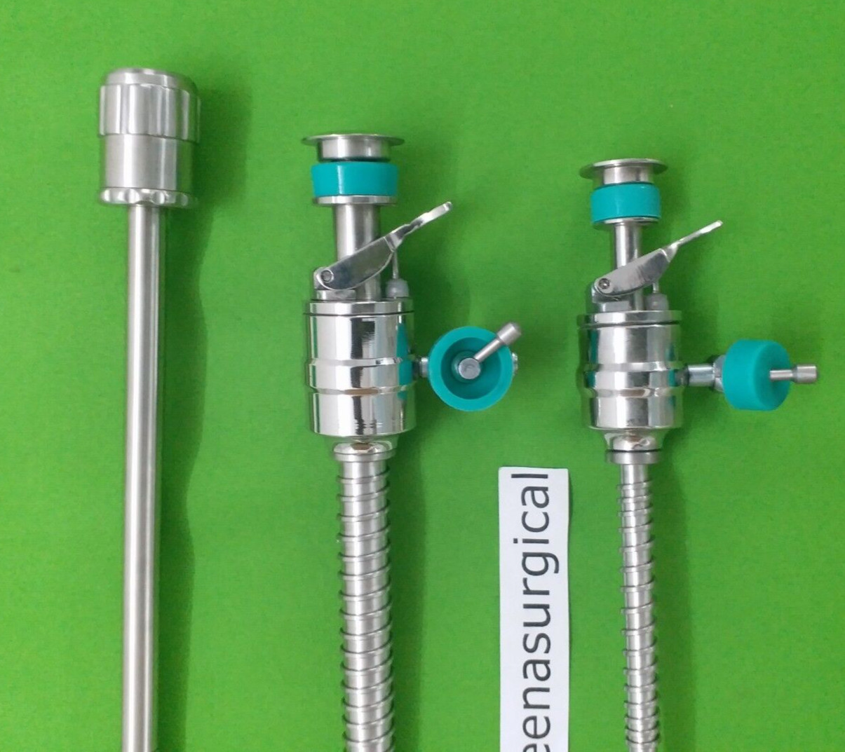 7pc Laparoscopic Trocar Cannula & Safety Trocar Laparoscopy Surgical Instrument