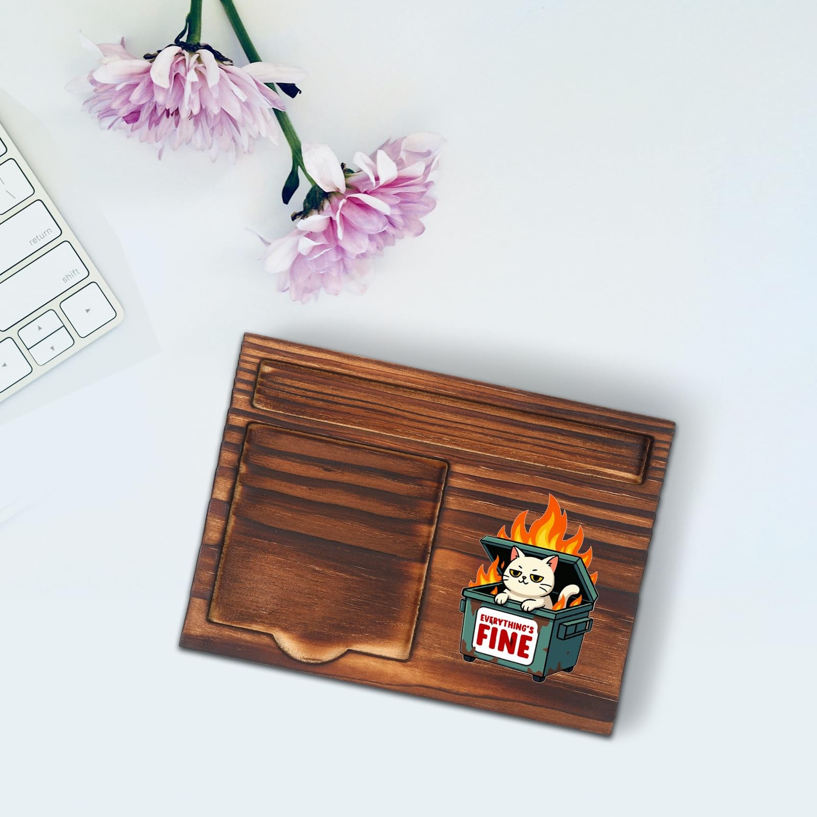Could Be Worse Desk Decor, Funny Sticky Note Holder for Coworker Office Gift,…