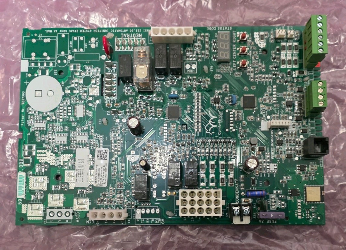 WHITE RODGERS PCBKF109FS 2-STAGE INTEGRATED FAN SERVICE CONTROL BOARD
