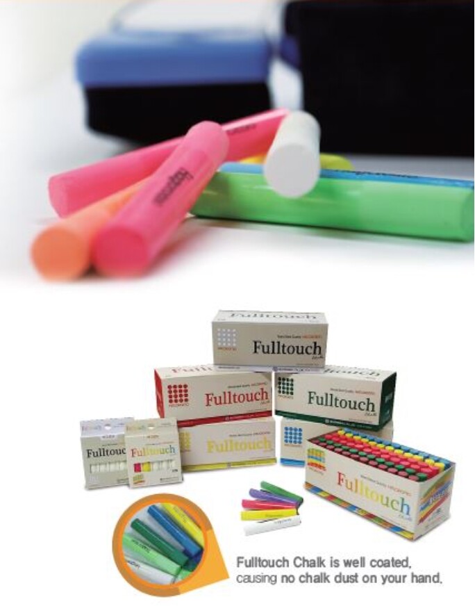HAGOROMO Fulltouch 5Colors Luminous Chalk 1 Box [5 Pcs / 5 color mix]