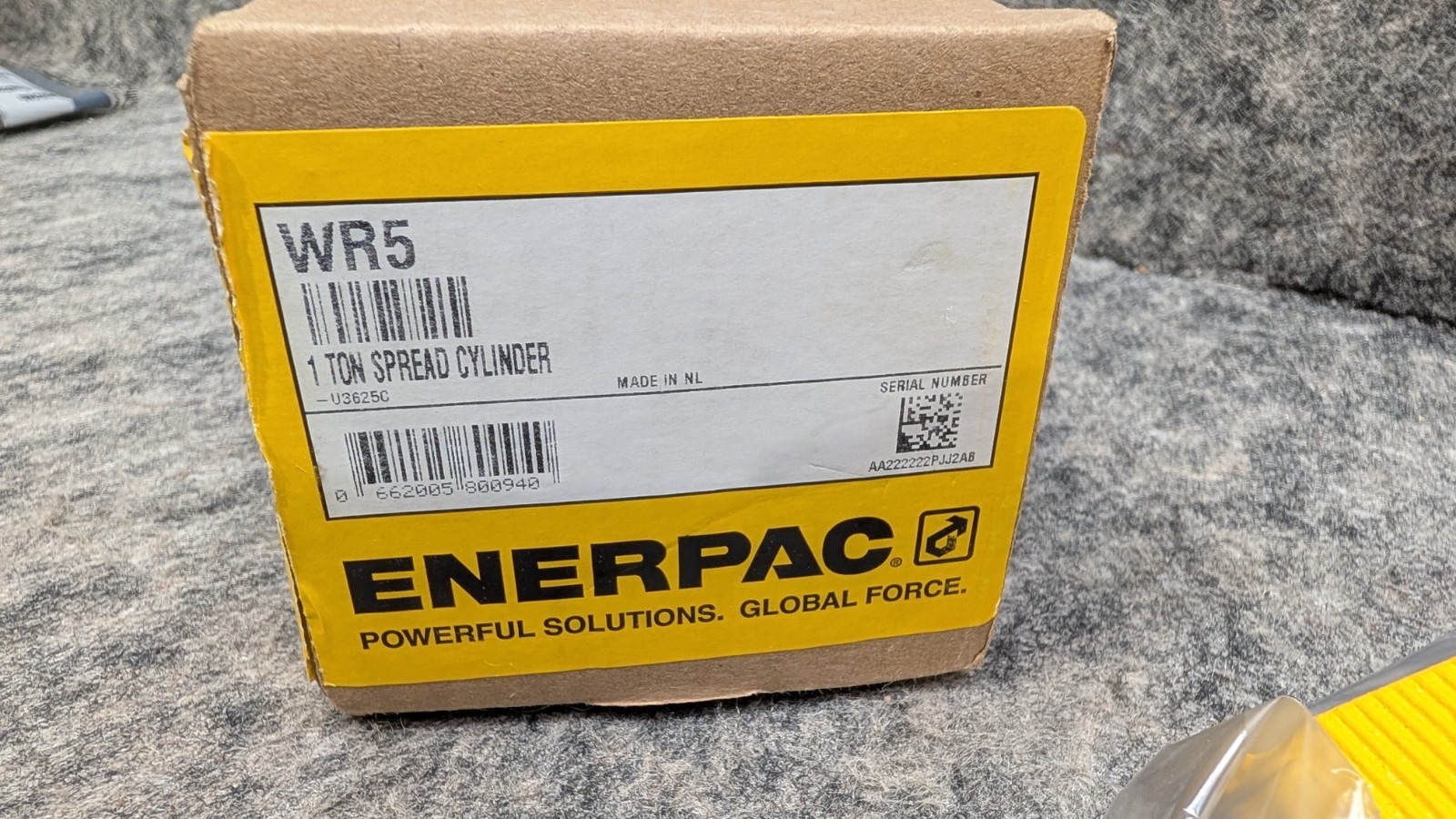 Enerpac WR5 1 Ton Spread Cylinder- Hydraulic Spreader 🔥NEW🔥