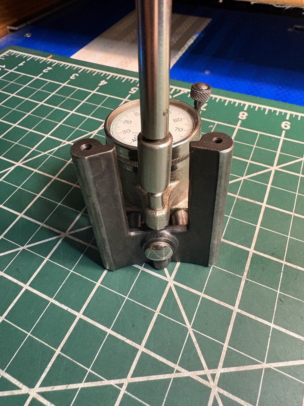 Starrett No.452B Cylinder Gage. Jeweled. Excellent Condition. Works Great
