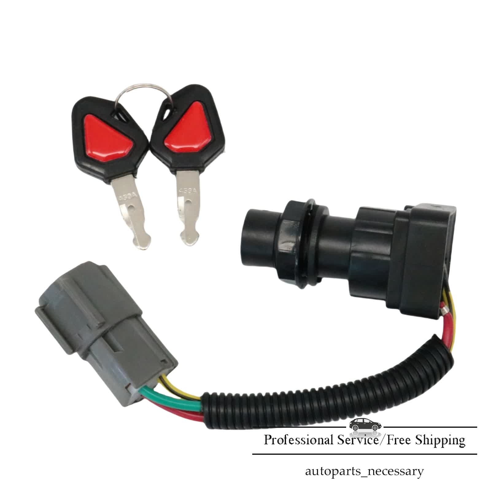 For Kubota SVL75 SVL75C SVL95 RC461-53962 RC461-53960 Ignition Switch US Stock