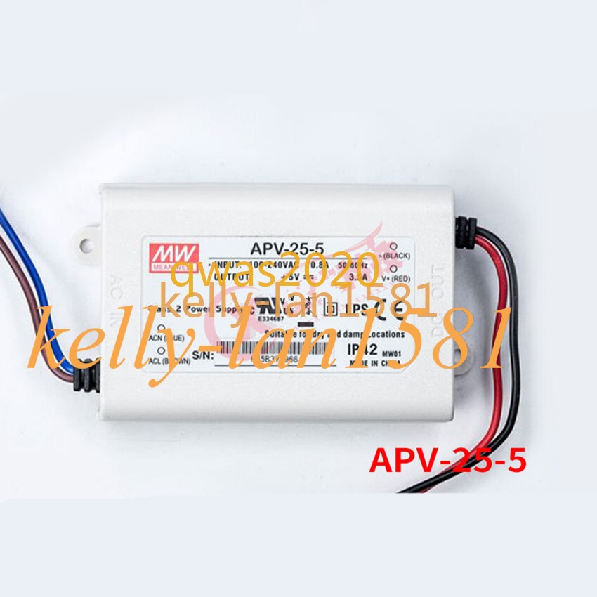 1pc New MEAN EWLL LED power supply APV-25-5 17.5W ( 5V 3.5A )