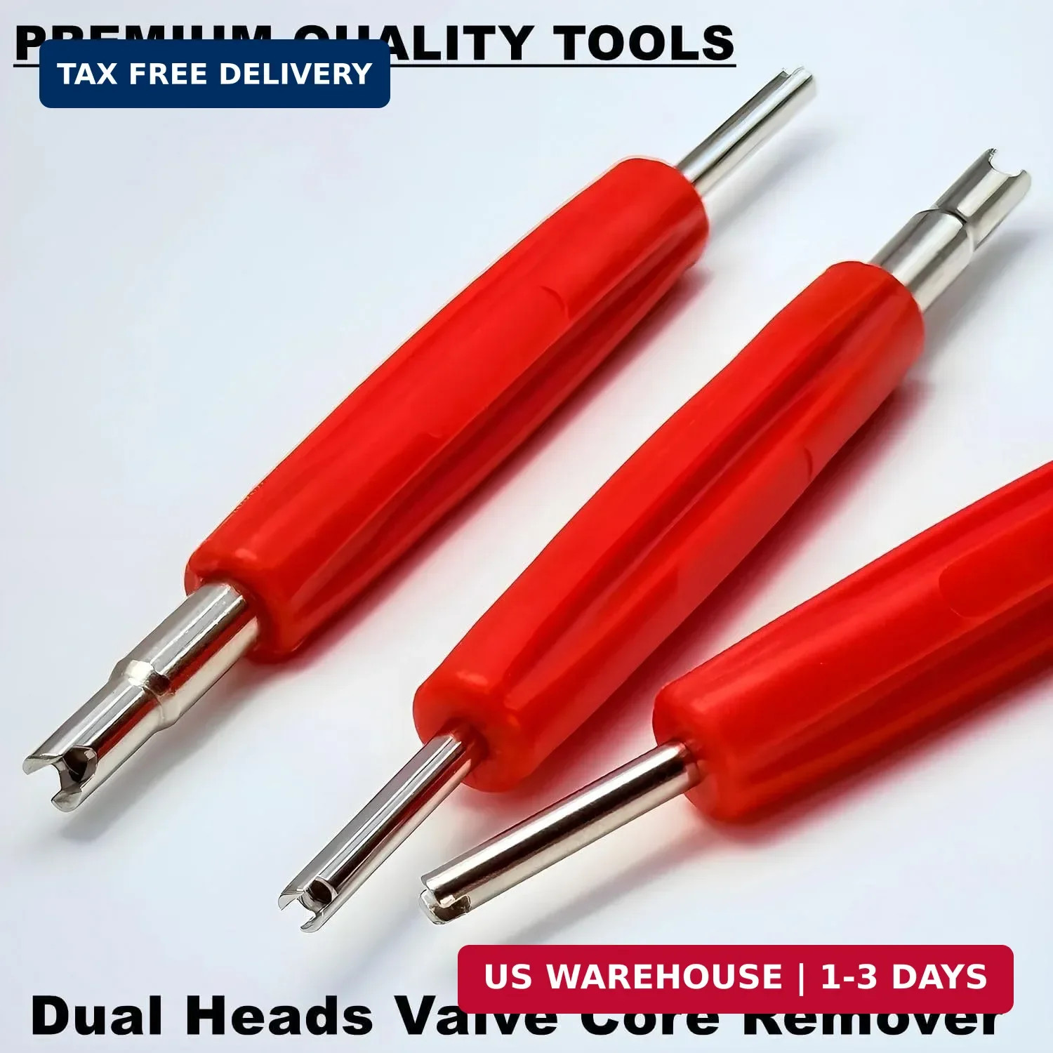 6Pcs Valve Stem Removal Tool Kit, R134a R12 A/C HVAC Air Conditioner Schrader Va