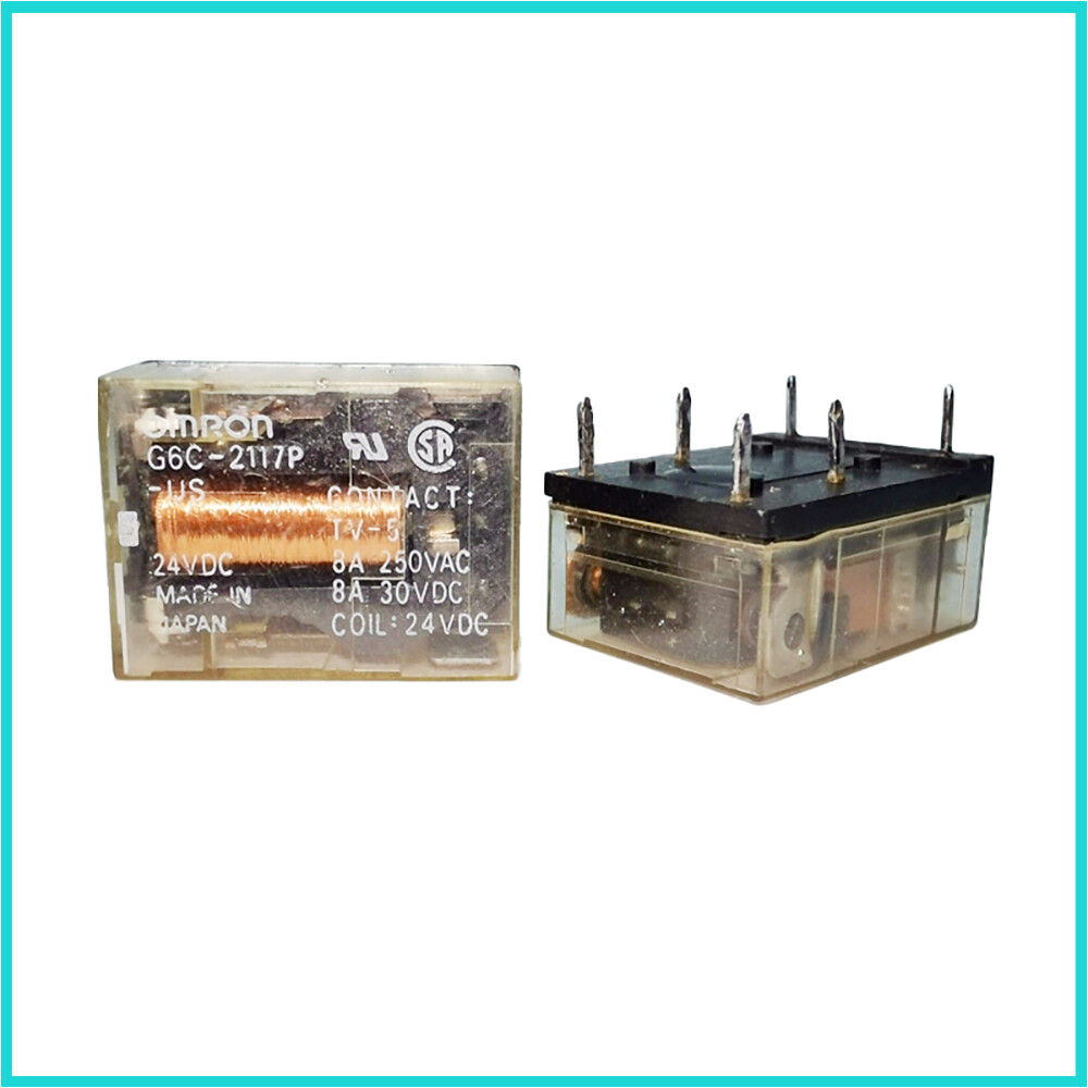 *5 Omron New relay G6C-2117P-FD-US G6C-2117P-US DC 3V 5V 6V 12V 24V Fully Teste
